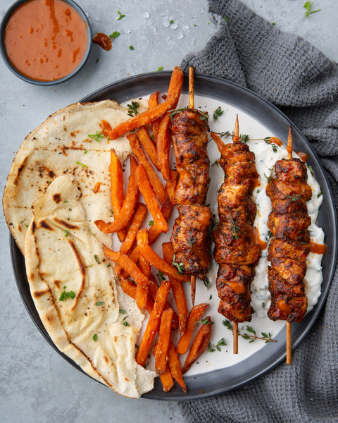 4 Piri Piri Chicken Breast Skewers