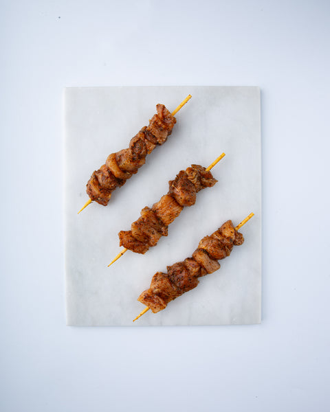 4 Mediterranean Chicken Breast Skewers